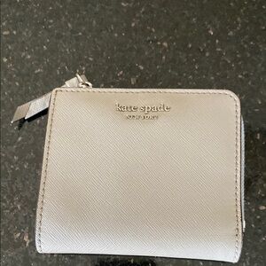 Kate Spade Gray Card Holder Wallet